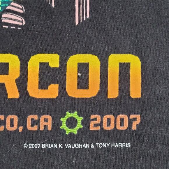 Wondercon Ex-Machina Comics Shirt L/XL 23x29 California - Picture 5 of 14